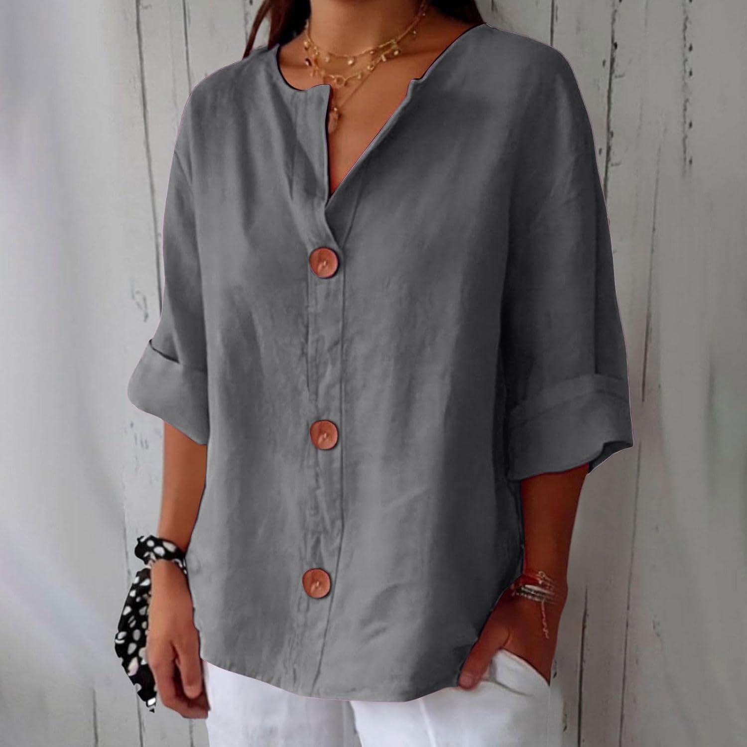 Abby | Avslappet bluse for tidløs eleganse