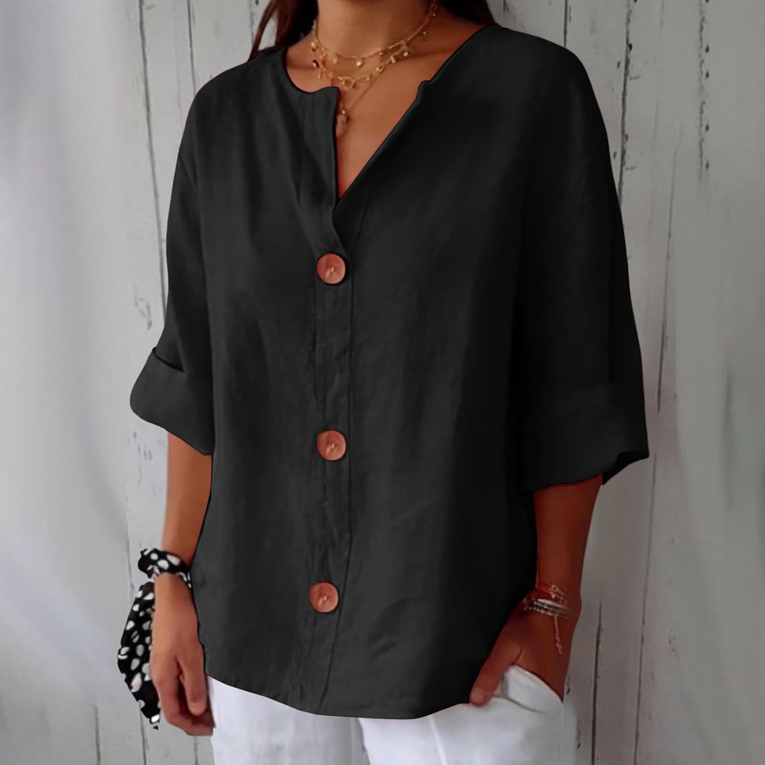 Abby | Avslappet bluse for tidløs eleganse