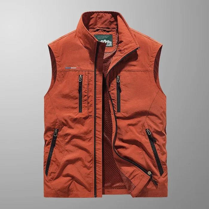 Anthelme | Pustende og ultra‑funksjonell cargo‑vest