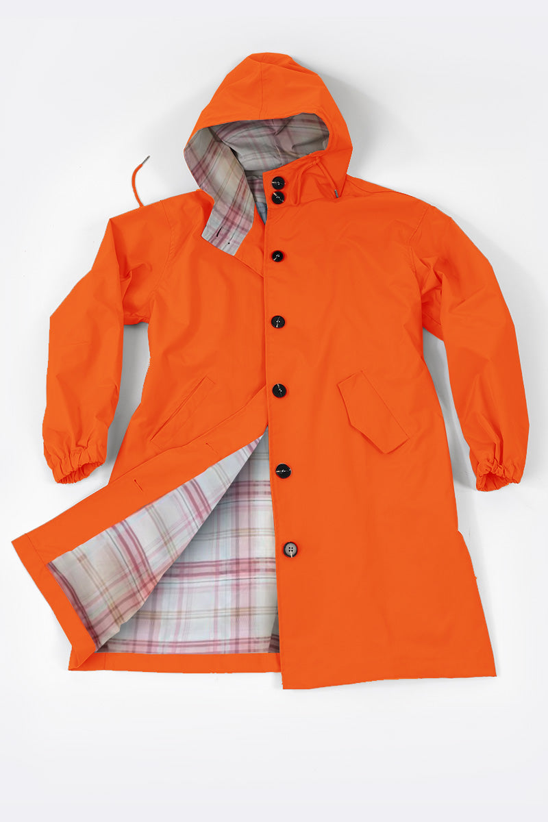 GRESSKAR ORANSJ WINDBREAKER