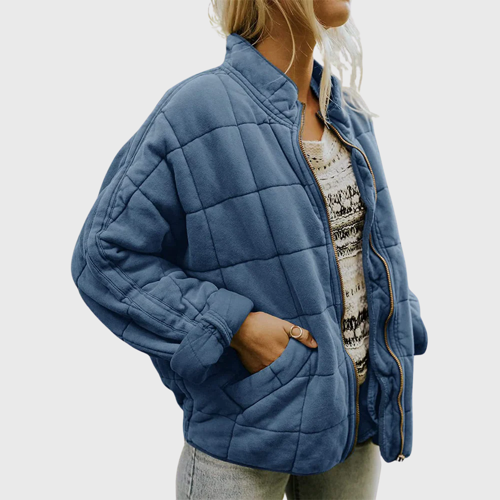 Emily | Elegant quiltet oversized jakke