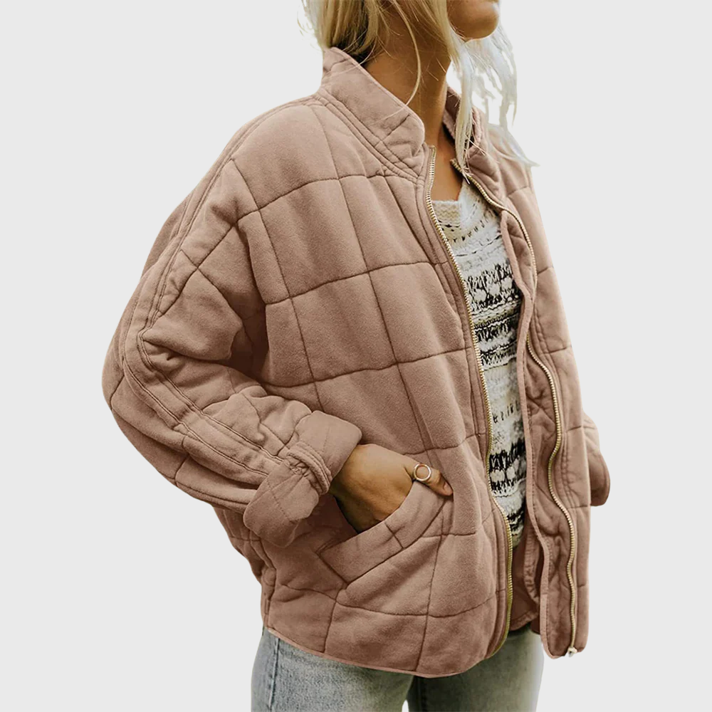 Emily | Elegant quiltet oversized jakke
