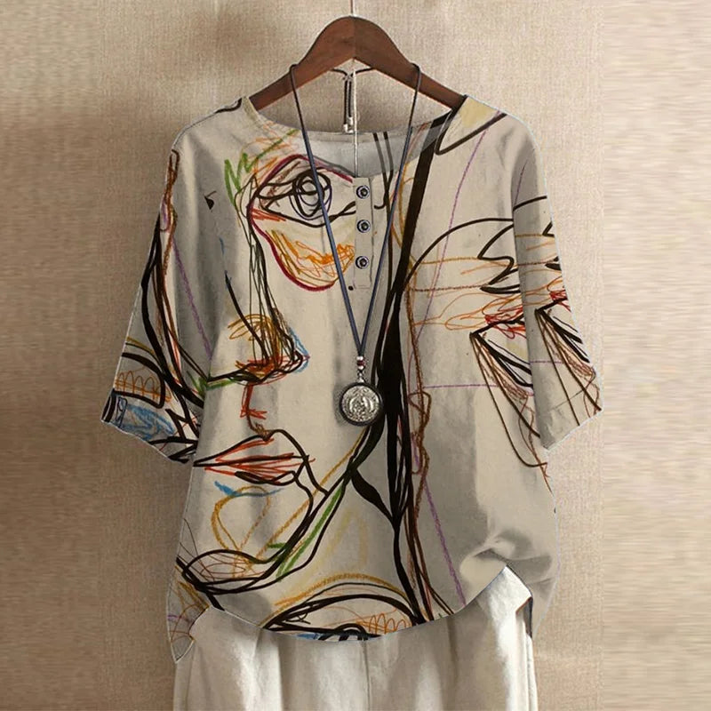 Adele | Vintage Bluse