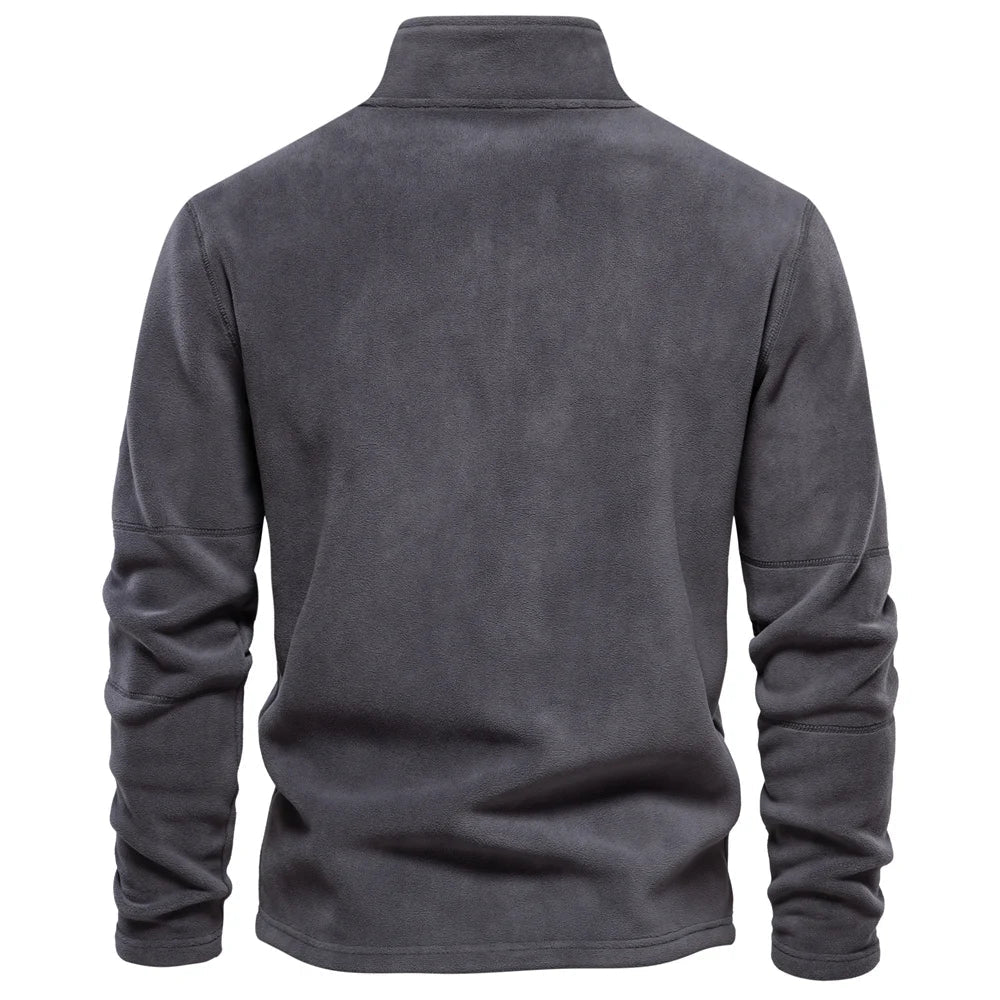 Trym | Retro Half-zip Ståkrage Sweatshirt