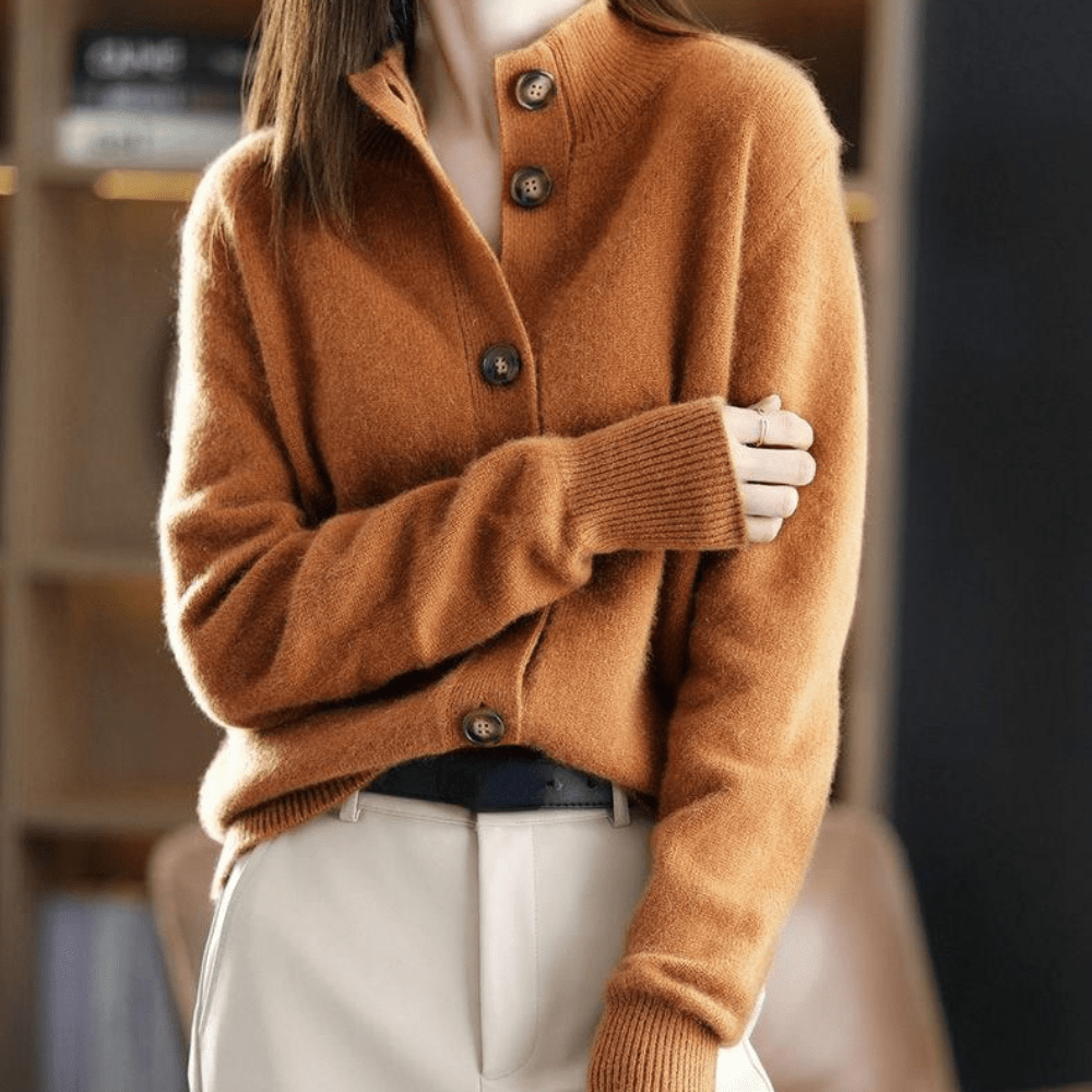 Isabel | Luksuriøs Cashmere Strikket Cardigan