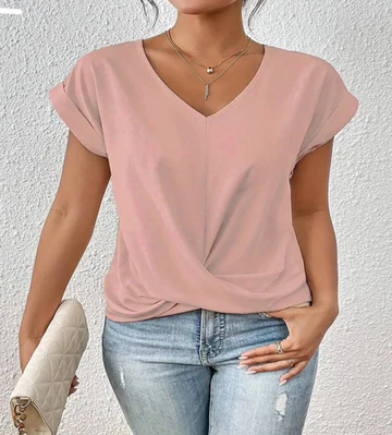 Linnéa | Elegant topp med V-hals