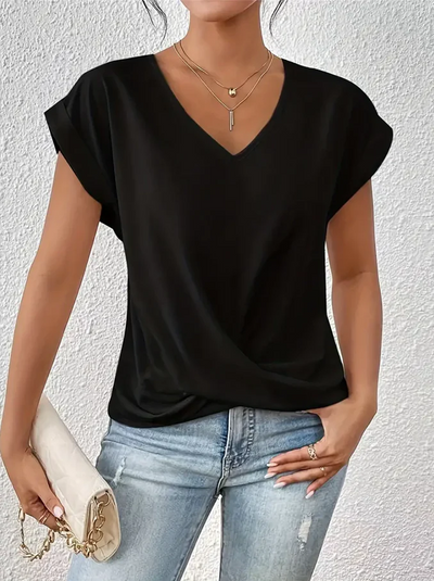 Linnéa | Elegant topp med V-hals