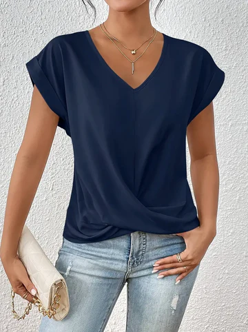 Linnéa | Elegant topp med V-hals