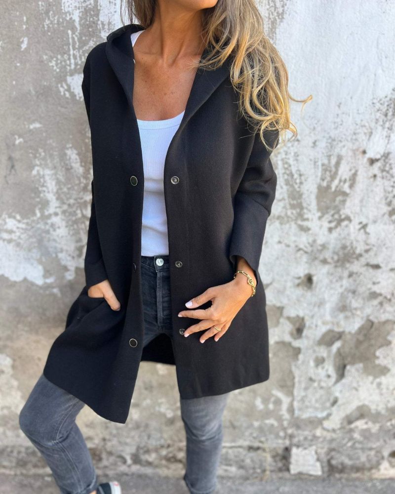 Helene |  RÅTTE JAKKE MED HEIS