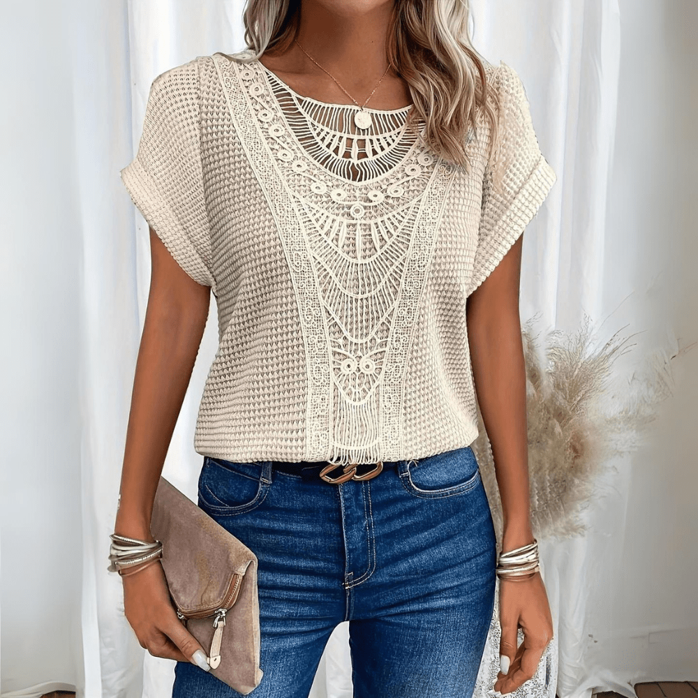 Rikke | Vintage-inspirert topp