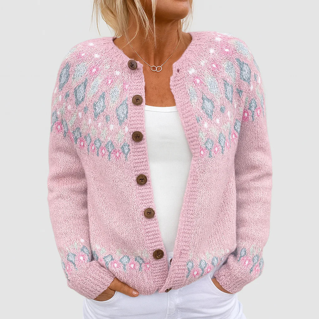 Elena | Løsstrikket cardigan