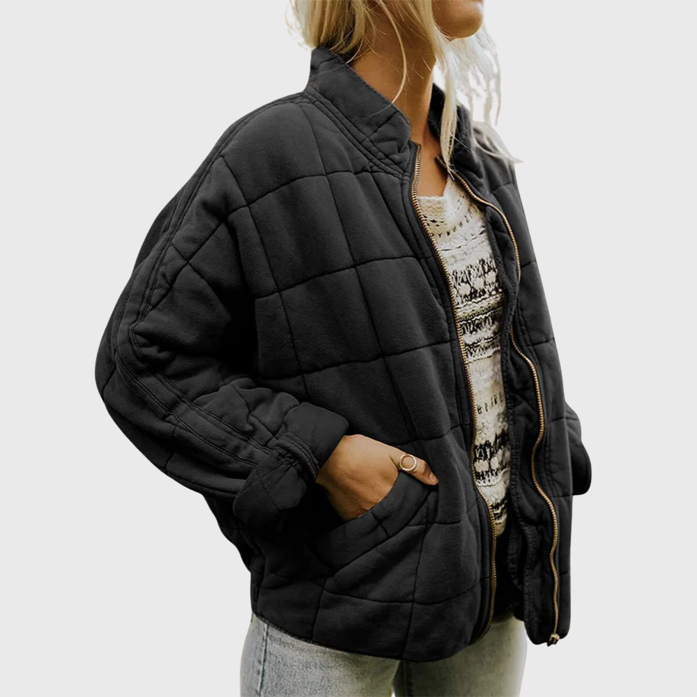 Emily | Elegant quiltet oversized jakke