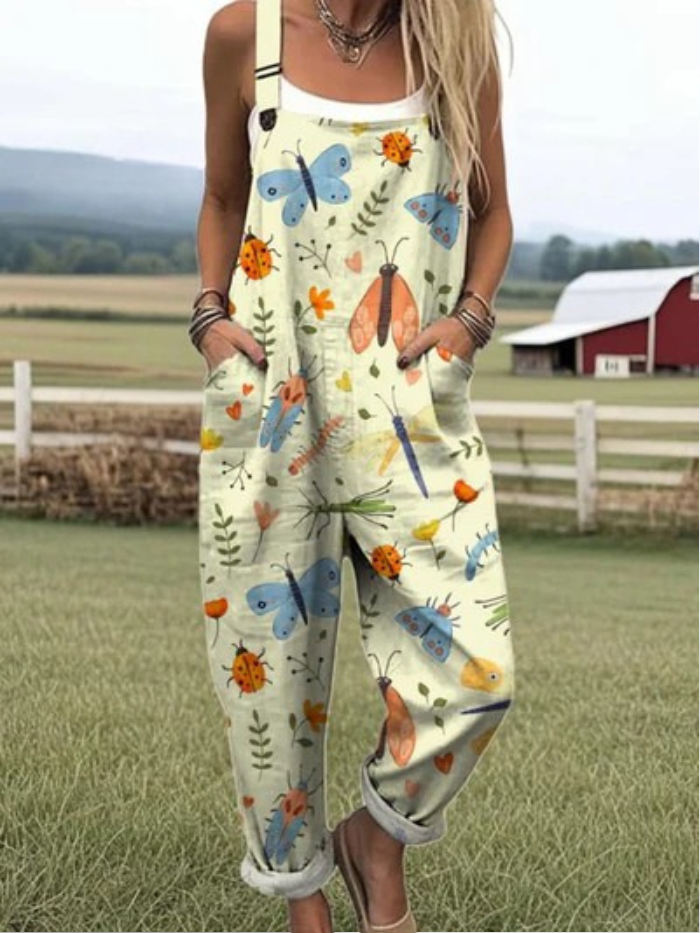 Solveig | Lettvint Vintage Jumpsuit