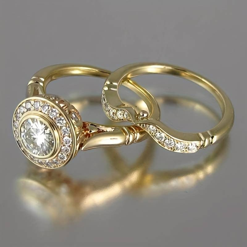 Madelen | Vintage-ring i kull og zirkon